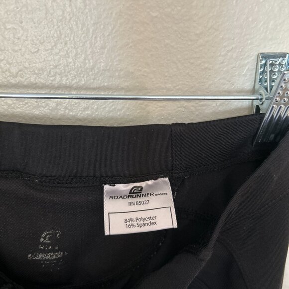 ROADRUNNER WOMEN’S VELOCITY RUNNING LEGGINGS BLACK SIZE M/S IS BEST GUESS - Picture 6 of 9